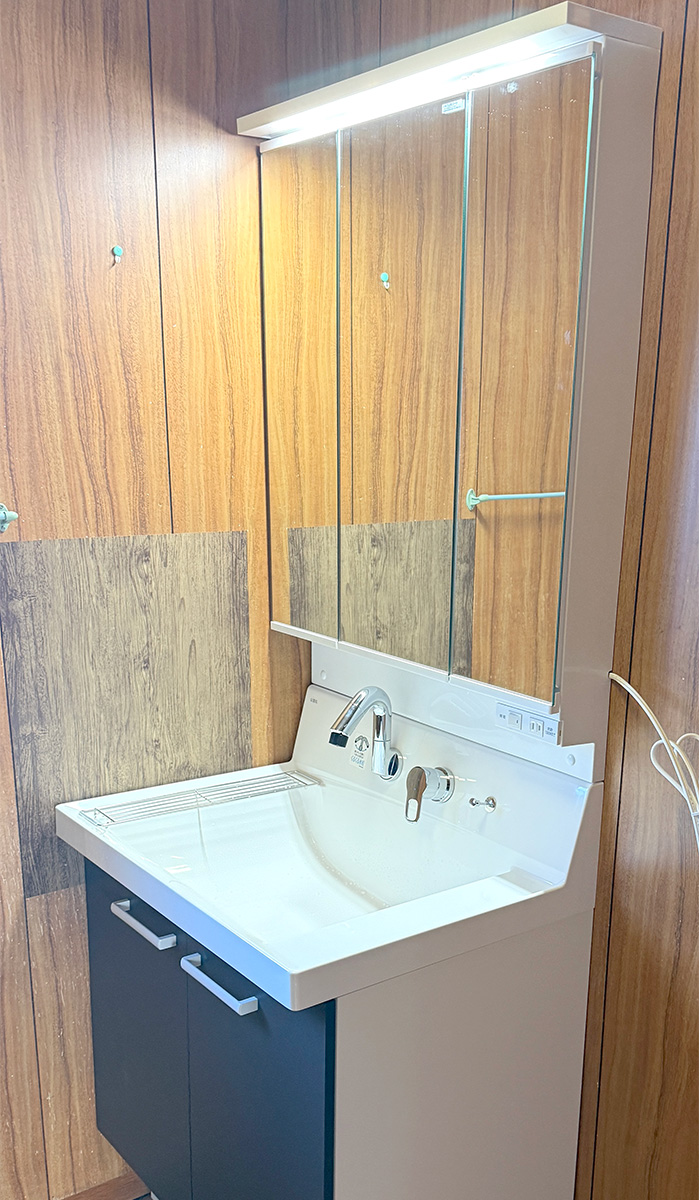 四日市市 W様邸-洗面リフォーム施工後01