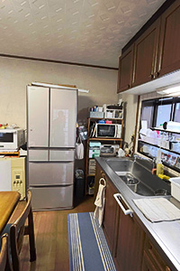 四日市市 S様邸-キッチンリフォーム施工前02