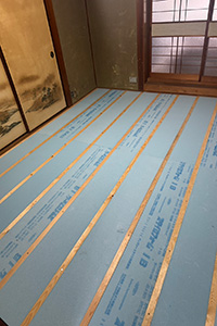 四日市市 A様邸-内装リフォーム施工中01