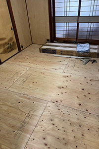 四日市市 A様邸-内装リフォーム施工中02