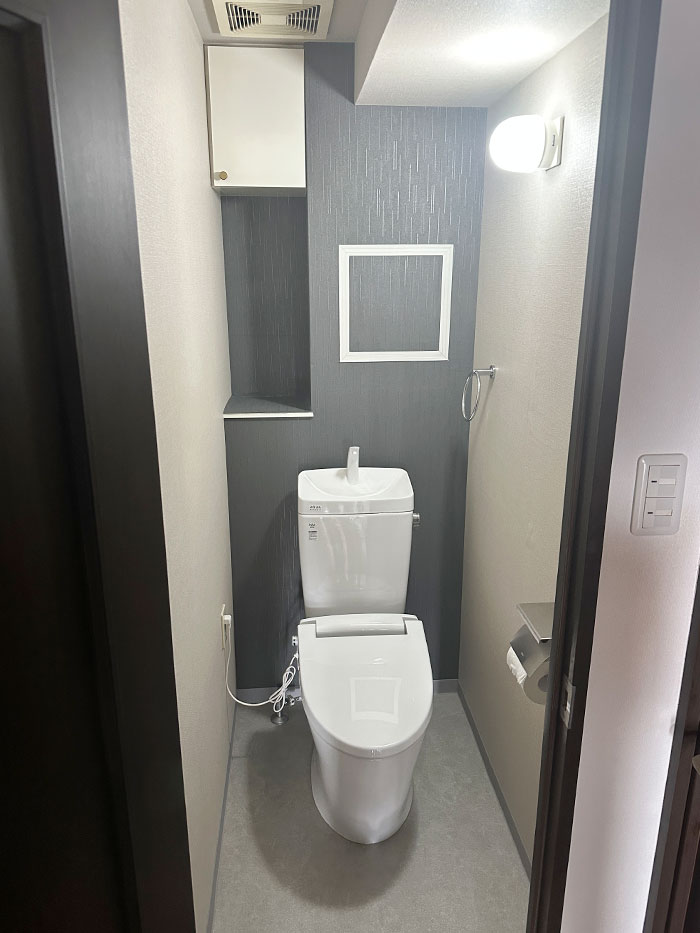 四日市市 S様邸-トイレリフォーム施工後01
