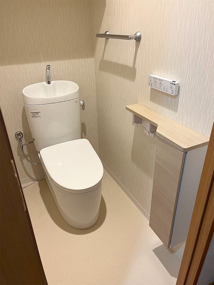 横浜市泉区 E様邸-トイレリフォーム施工後01