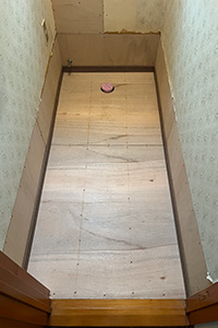 横浜市泉区 U様邸-トイレリフォーム施工中02