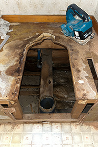 横浜市泉区 U様邸-トイレリフォーム施工中07