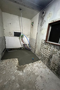 横浜市戸塚区 S様邸-バスルームリフォーム施工中02