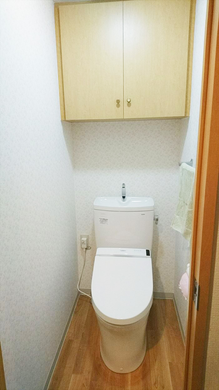 横浜市金沢区 内装も同時にリフォームし 綺麗で安心して使えるトイレに
