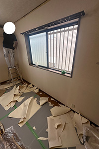 横浜市磯子区 O様邸-内装リフォーム施工中01
