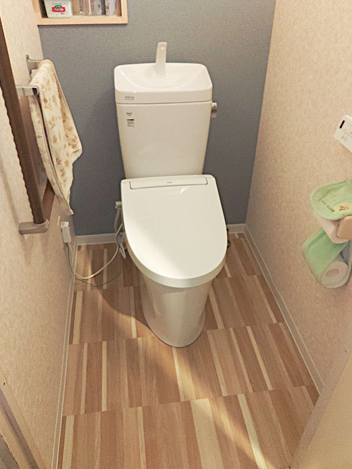 横浜市港南区 T様邸-トイレリフォーム施工後01