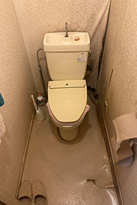 横浜市磯子区 I様邸-トイレリフォーム施工前01