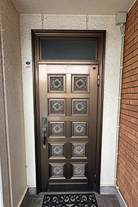 横浜市港北区 M様邸-玄関ドアリフォーム施工前01