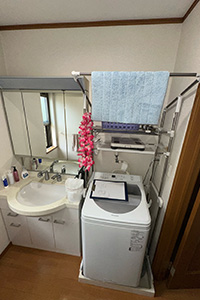 横浜市鶴見区 T様邸-洗面リフォーム施工前01