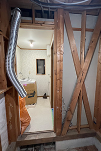 川崎市幸区 S様邸-バスルームリフォーム施工中02