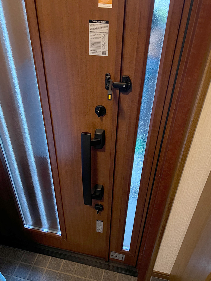 横浜市鶴見区 M様邸-玄関ドアリフォーム施工後03