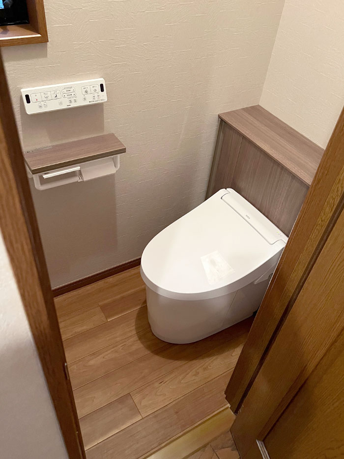 横浜市港北区 M様邸-トイレリフォーム施工後02