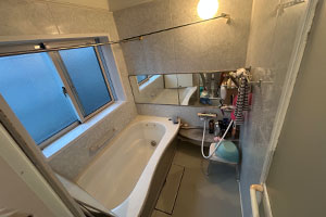 横浜市鶴見区 F様邸-バスルームリフォーム施工前01