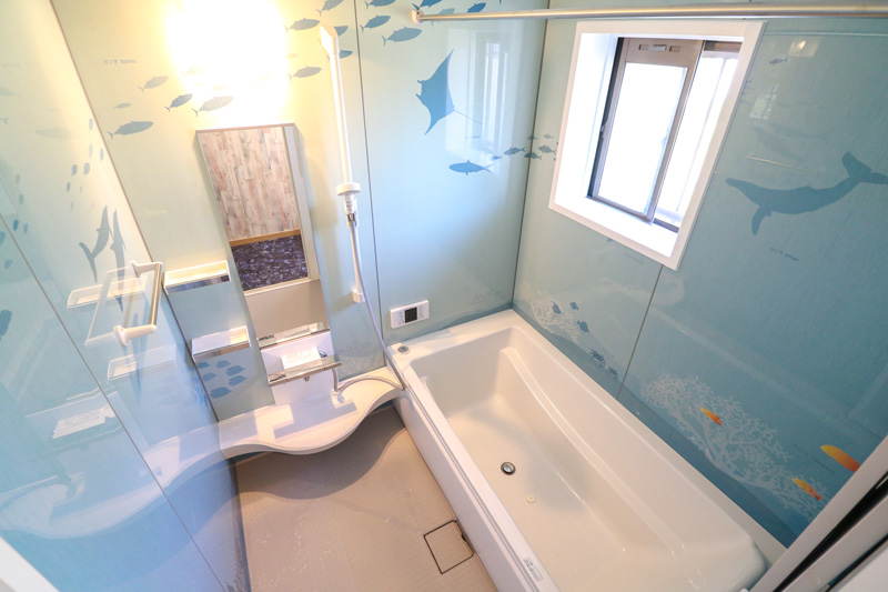 浴室が海底に！個性あふれる面白空間リフォーム